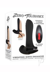 Zt Vibrating Girth Enhancer Black/red
